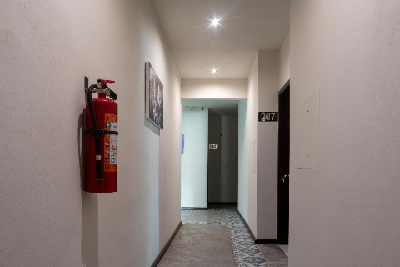Hotel Mayari Holbox Ngoại thất bức ảnh A fire extinguisher in a hotel