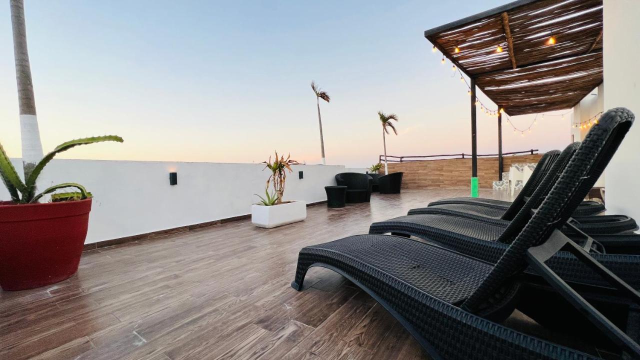 Hotel Mayari Holbox Ngoại thất bức ảnh Rooftop at Hotel Habita